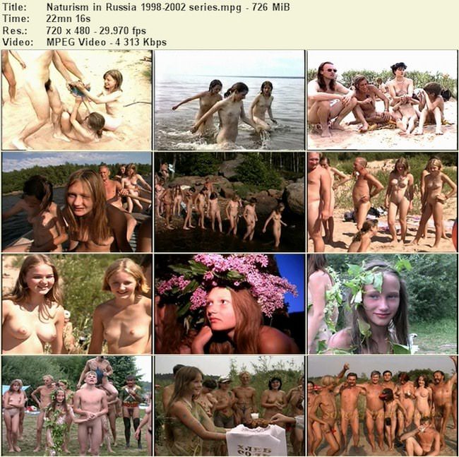 Nudism video (family naturism) [1998-2002] - Naturism in russia