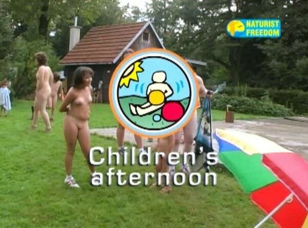 Children afternoon - Nudism video (family naturism)