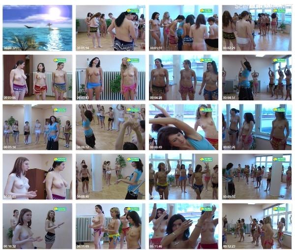 Belly dancing - Nudism video (family naturism)