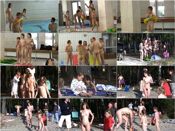 Nudism video (family naturism) - Naturist sport medley [vol 2]