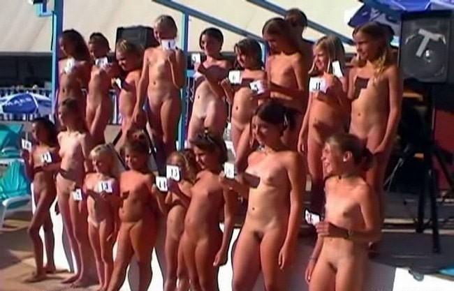 Nudism video (family naturism) - Junior miss pageant france [vol 9]